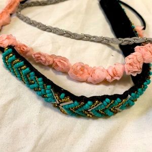 Headband bundle, 3 never worn headbands